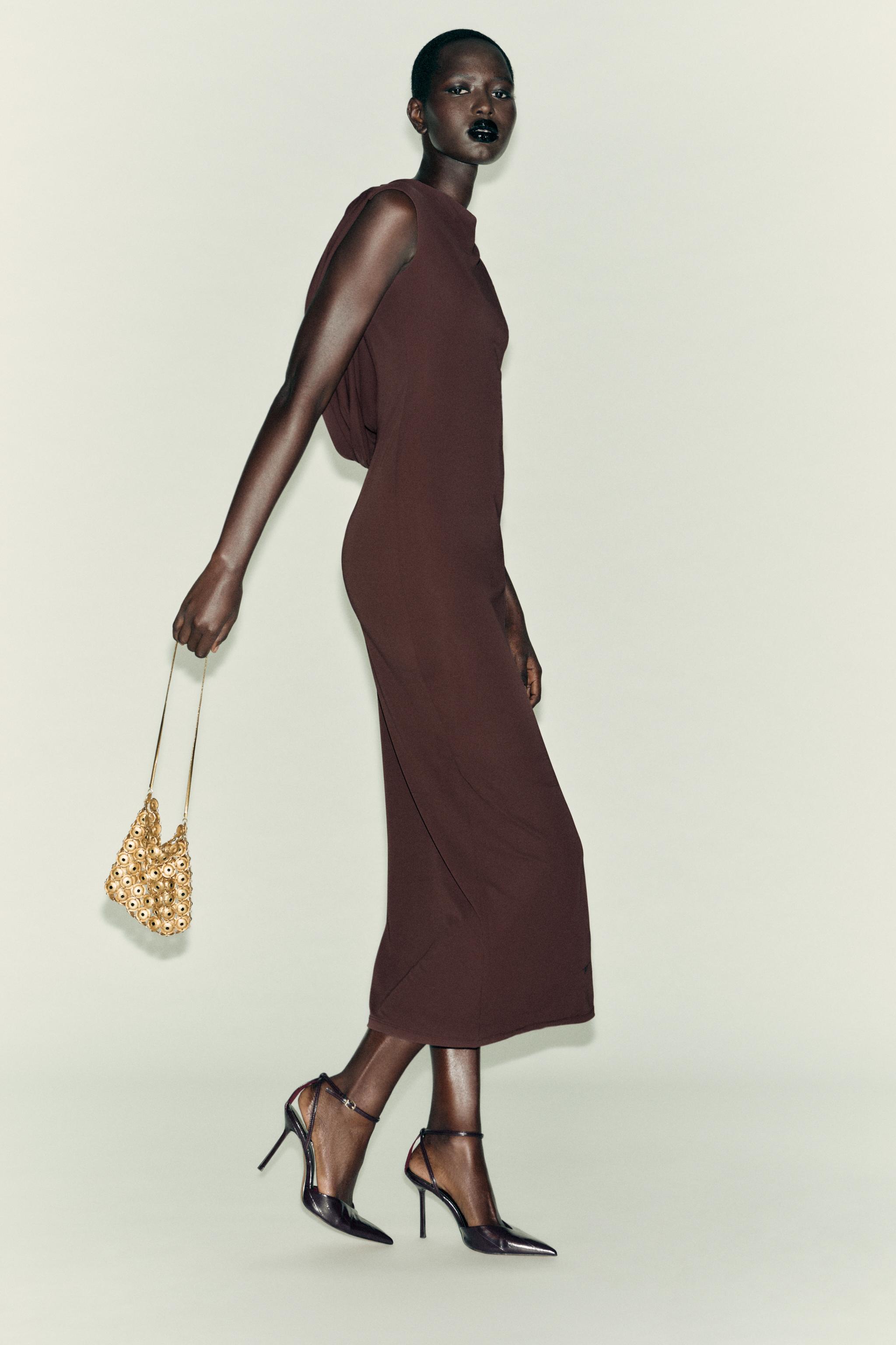 CHAIN OPEN BACK DRESS